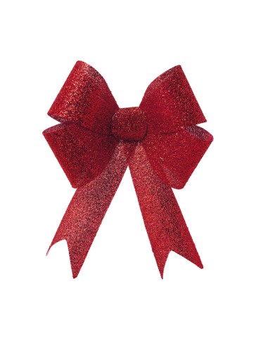 Lazo brillante para la decoración de árboles de navidad