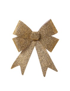 Lazo brillante para la decoración de árboles de navidad