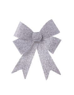 Lazo brillante para la decoración de árboles de navidad