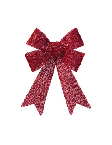 Lazo brillante para la decoración de árboles de navidad