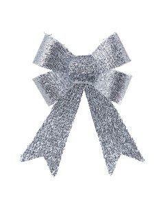 Lazo brillante para la decoración de árboles de navidad
