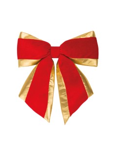 Lazo de terciopelo para la decoración de árboles de navidad
