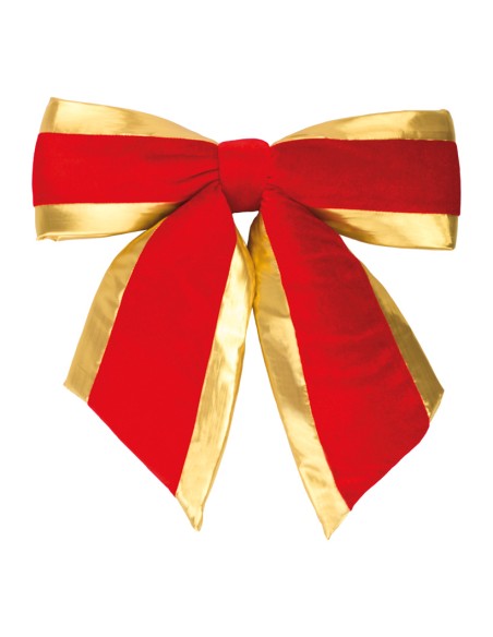 Lazo de terciopelo para la decoración de árboles de navidad