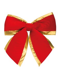 Lazo de terciopelo para la decoración de árboles de navidad