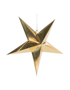 Estrella decorativa de papel para la decoración de centros comerciales calles y tiendas