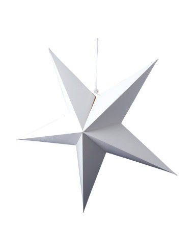 Estrella decorativa de papel para la decoración de centros comerciales calles y tiendas