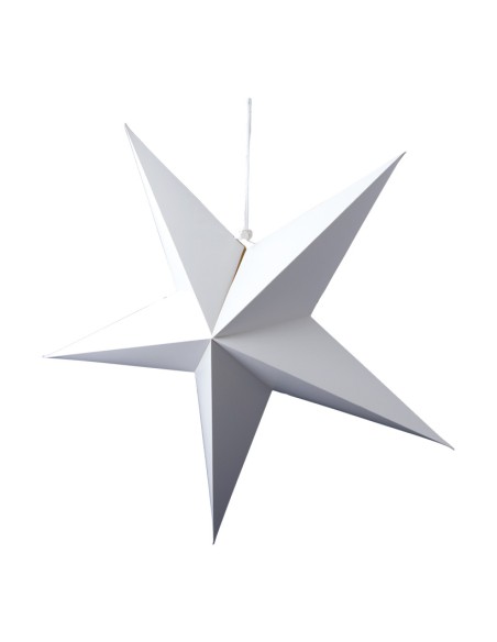 Estrella decorativa de papel para la decoración de centros comerciales calles y tiendas
