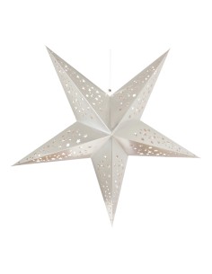 Estrella decorativa de papel para la decoración de centros comerciales calles y tiendas