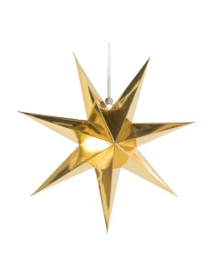 Estrella decorativa de papel para la decoración de centros comerciales calles y tiendas