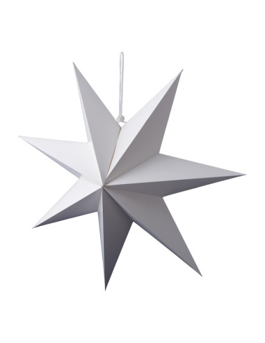 Estrella decorativa de papel para la decoración de centros comerciales calles y tiendas