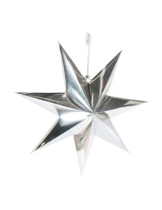 Estrella decorativa de papel para la decoración de centros comerciales calles y tiendas