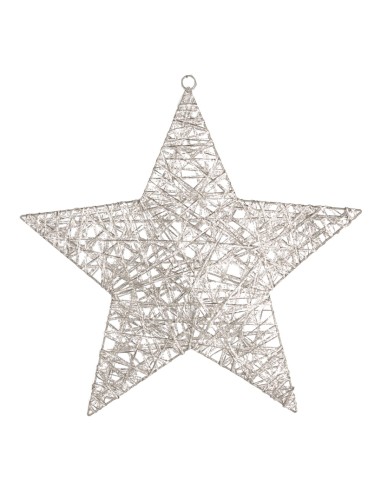 Estrella trenzada para la decoración de centros comerciales calles y tiendas