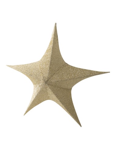 Estrella textil decorativa para la decoración de centros comerciales calles y tiendas