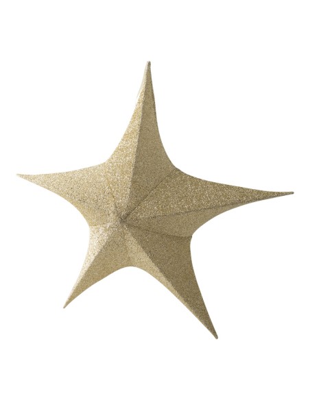 Estrella textil decorativa para la decoración de centros comerciales calles y tiendas