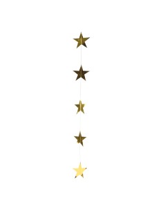 Guirnalda de estrellas para la decoración de centros comerciales calles y tiendas