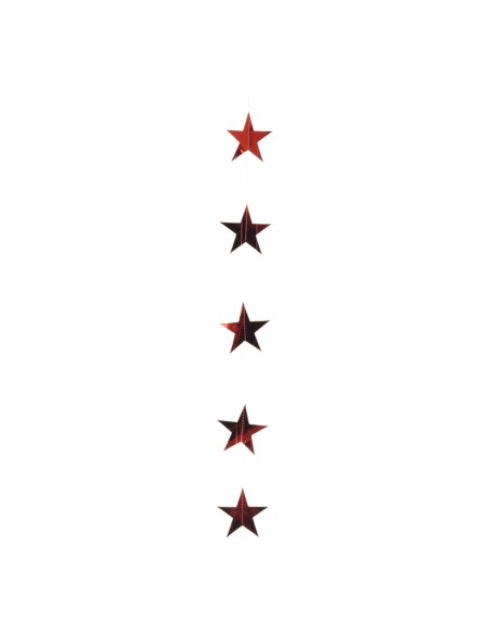 Guirnalda de estrellas para la decoración de centros comerciales calles y tiendas