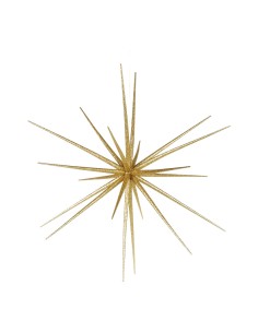 Estrella sputnik para la decoración de centros comerciales calles y tiendas