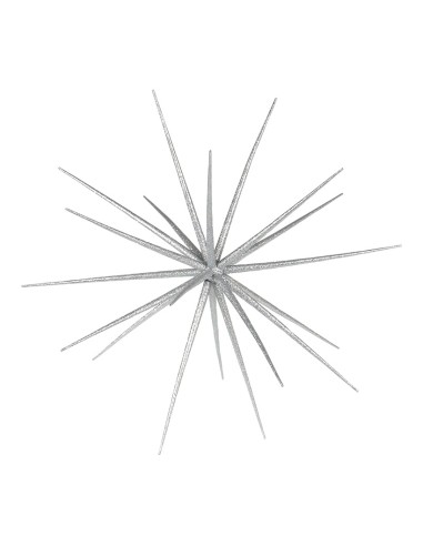 Estrella sputnik para la decoración de centros comerciales calles y tiendas
