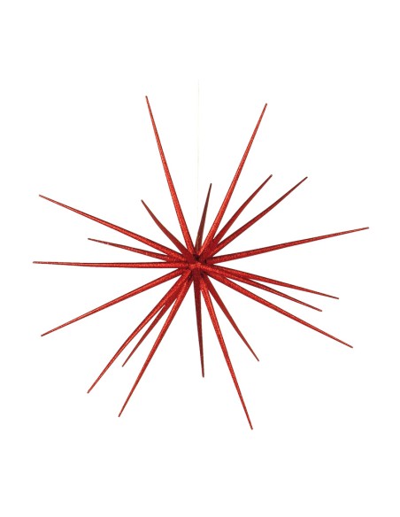 Estrella sputnik para la decoración de centros comerciales calles y tiendas