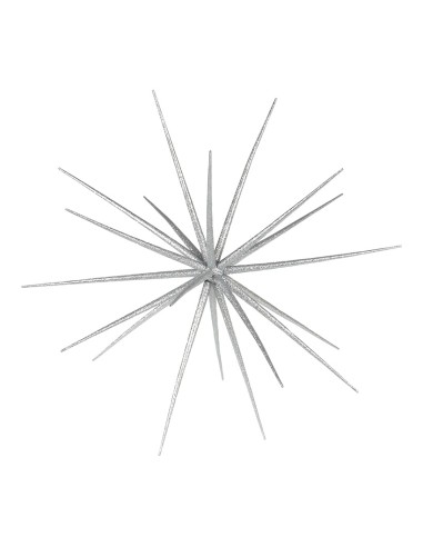Estrella sputnik para la decoración de centros comerciales calles y tiendas