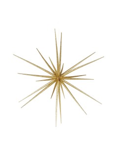 Estrella sputnik para la decoración de centros comerciales calles y tiendas