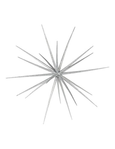 Estrella sputnik para la decoración de centros comerciales calles y tiendas