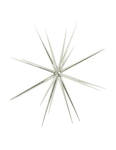 Estrella sputnik para la decoración de centros comerciales calles y tiendas
