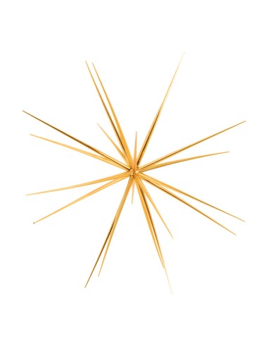 Estrella sputnik para la decoración de centros comerciales calles y tiendas