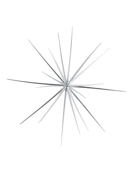 Estrella sputnik para la decoración de centros comerciales calles y tiendas