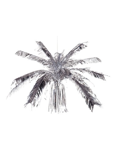 Palmeras de flecos de plástico para la decoración navideña de centros comerciales calles tiendas