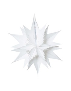 Estrella de papel metálico para la decoración de centros comerciales calles y tiendas