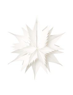 Estrella de papel metálico para la decoración de centros comerciales calles y tiendas