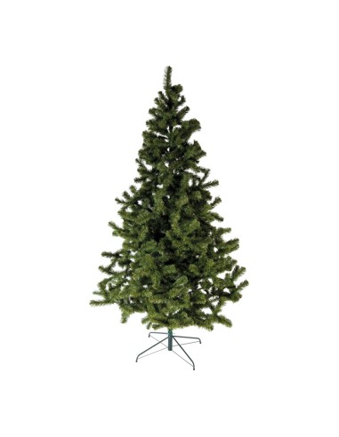 Abeto noble con soporte para la decoración de navidad con bolas y accesorios