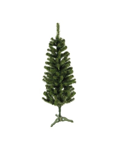 Abeto noble con soporte delgado para la decoración de navidad con bolas y accesorios