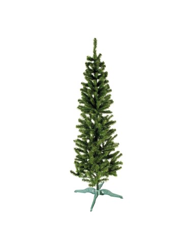 Abeto noble con soporte delgado para la decoración de navidad con bolas y accesorios