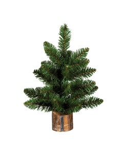 Abeto noble base de madera para la decoración de navidad con bolas y accesorios