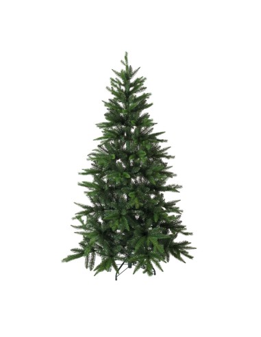 Abeto noble con soporte de metal para la decoración de navidad con bolas y accesorios