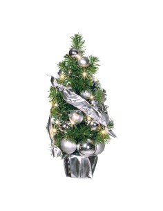 Árbol de Navidad con luz LED y bolas para la decoración de navidad con bolas y accesorios