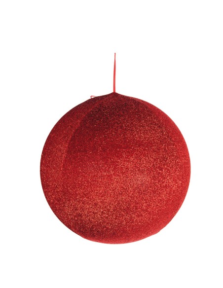Bola Navidad textil hinchable para la decoración árboles navideños para tiendas y centros comerciales