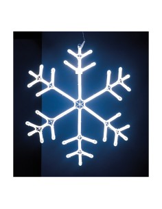 Copo de nieve de neón LED para la decoración de centros comerciales calles y tiendas
