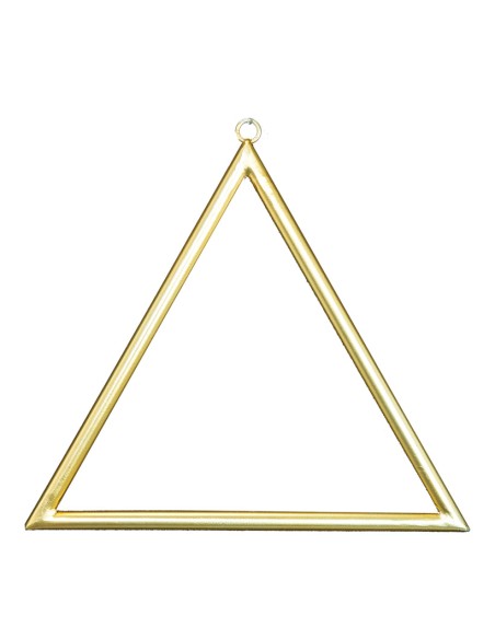 Marco de metal triangular para decorar para la decoración de espacios en hoteles y escaparates en tiendas