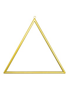 Marco de metal triangular para decorar para la decoración de espacios en hoteles y escaparates en tiendas