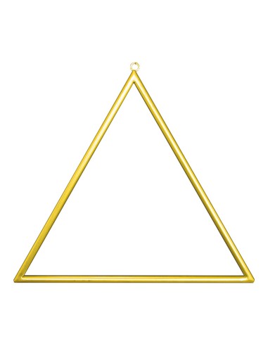 Marco de metal triangular para decorar para la decoración de espacios en hoteles y escaparates en tiendas