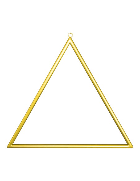 Marco de metal triangular para decorar para la decoración de espacios en hoteles y escaparates en tiendas