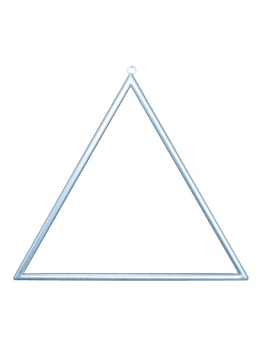 Marco de metal triangular para decorar para la decoración de espacios en hoteles y escaparates en tiendas