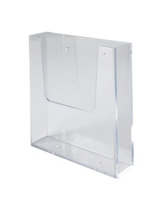 Portafolletos de pared para el interior o escaparates de espacios de tiendas o comercios