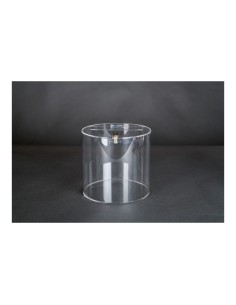 Caja de loteria acrílica para el interior o escaparates de espacios de tiendas o comercios