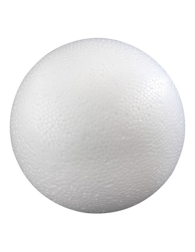 Bola de espuma de poliestireno para el interior o escaparates de espacios de tiendas o comercios