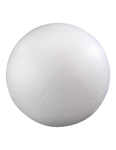 Bola de espuma de poliestireno para el interior o escaparates de espacios de tiendas o comercios