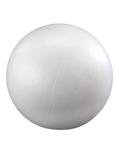 Bola de espuma de poliestireno para el interior o escaparates de espacios de tiendas o comercios